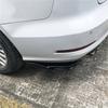 Universal Car Rear Bumper Spoiler Canards Fins Anti-Crash Diffuser Lip Wrap Kits