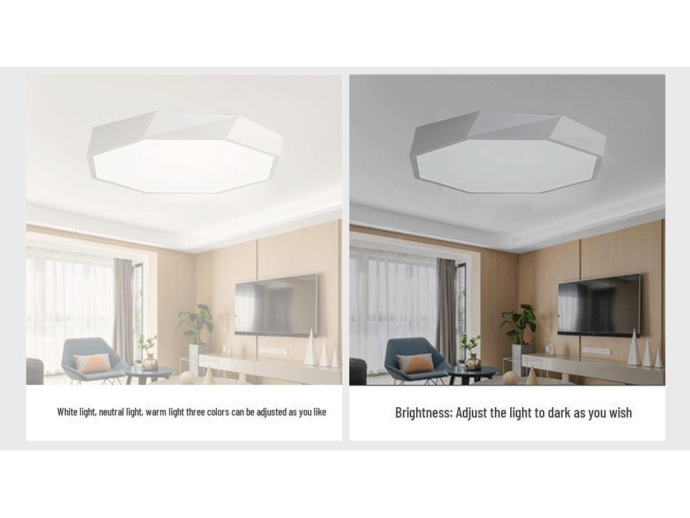 Plafoniera LED moderna pentru camera de zi, dormitor, coridor si balcon