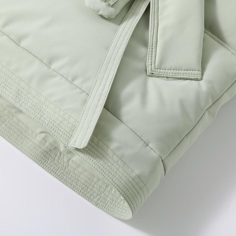 Modă Iarnă Femei Parkas Scurte cu Glugă Largi Groase Calde Jachete Palton de Damă