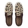 SoulCal Womens/Ladies Leopard Print Canvas Slip-on Trainers