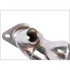 AP03 Shorty Manifold Header for Ford F150 F250 1997 1998 1999 2000 2001 2002 2003 5.4L V8 Engines Chrome Polished