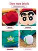 Shin-chan Plush Toy & Cute Casual Sweatshirt: Anime-Inspired Birthday Gift & Sleeping Pillow for Kids