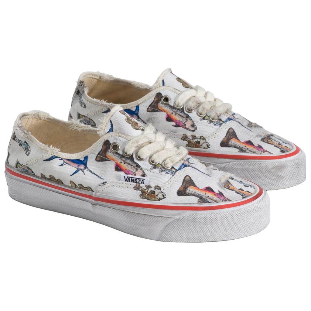 Vans x SZA Premium LX Authentic 44 Low top Skateboard Shoes Unisex White VN00115AWHT
