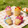 Strawberry Ice Cream Squishy Stress Relief Toy Cute Sweet Treat Squeeze Gift