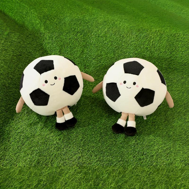 Fun Simulated Football Doll Plush Toy Cute Ball Doll Children's Pillow To Give Boyfriend Gift Dolls