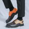 Men Oxfords Dress Brogues Derbys Formal Business Leather Shoes Tuxedo Wedding Shoes Plus Size