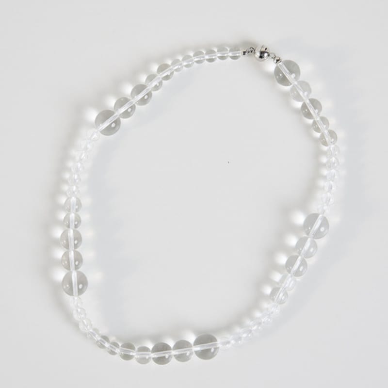 Les Bijoux Philosophy LB_Clear Beads Necklace