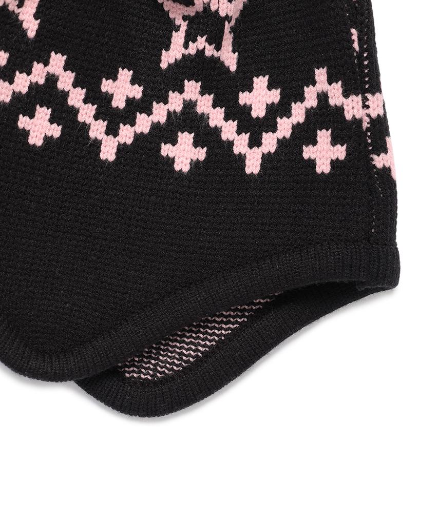 CAVISH Nordic Ear Flap Beanie Black(Cv2Efuab34A)
