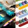 Lovely Cartoon Bear Friction Car Toy for Kids Enhances Fine Motor Skill for Children Interactive Toy Push and Go Car Toy