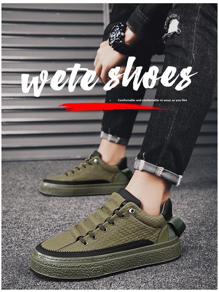 Guochao Herren Casual Atmungsaktive Schuhe mit dicker Sohle - Hongkong-Stil, Nischendesign für den Außenbereich