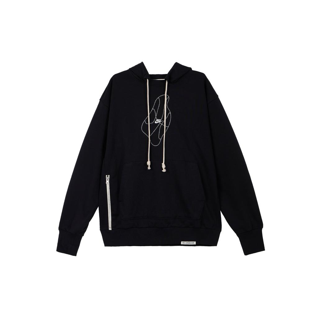 Nike Sweatshirts Men's Black Hooded Moderate Regular DQ6104-010