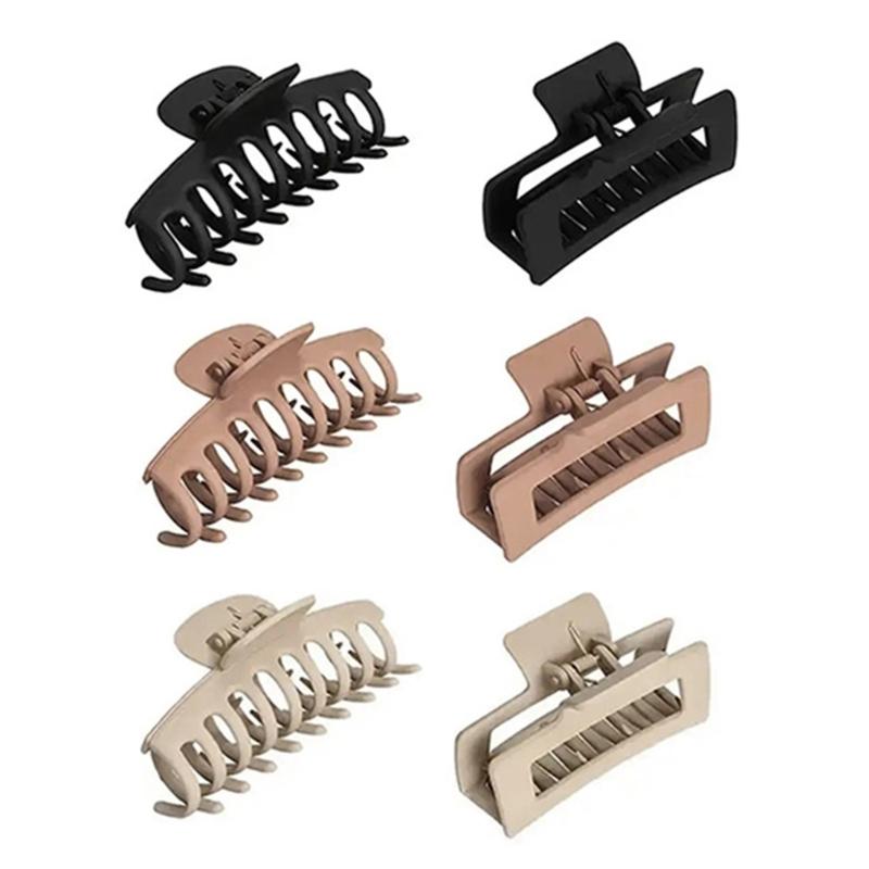 Large Hair Clip Set For Acrylic Barrettes Slip Hair Accessories For Women