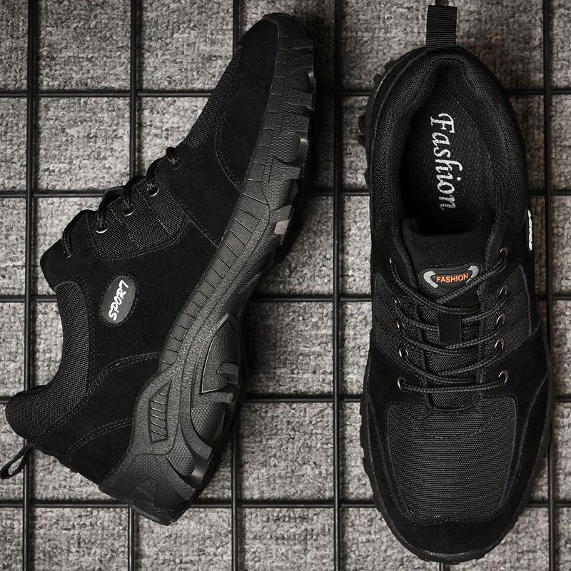 

Men s Walking and running shoes, wear-resistant, lightweight and breathable, suitable for daily exercise, jogging and sports 46 чёрный