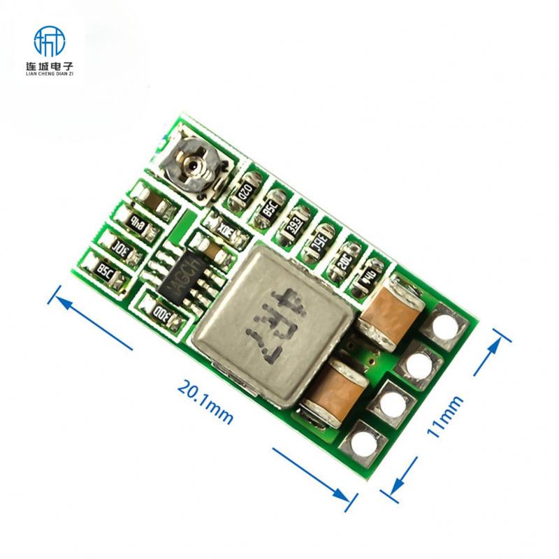 97.5% High Efficiency Small Size DC-DC Step-Down Module 4-20V 12V to 5V 3A For Car