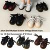 Cool Doll Accessories Multiple Colors Lace-Up Leather Shoes Dress Up Shoes  for 1/8 Doll