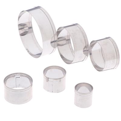 Stainless Steel Round Cutting Mold Pottery Ceramic Polymer Clay Tools Cutter