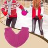 Couple Holding Hand Gloves Elastic Cuff Winter Mitten for Snowshoeing Outdoor