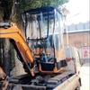 Mini Excavator Outdoor Protection Full Exterior Snow Cover Sunshade Dustproof Protection Cover For Yanmar15/17/20/25/27/30/33/35