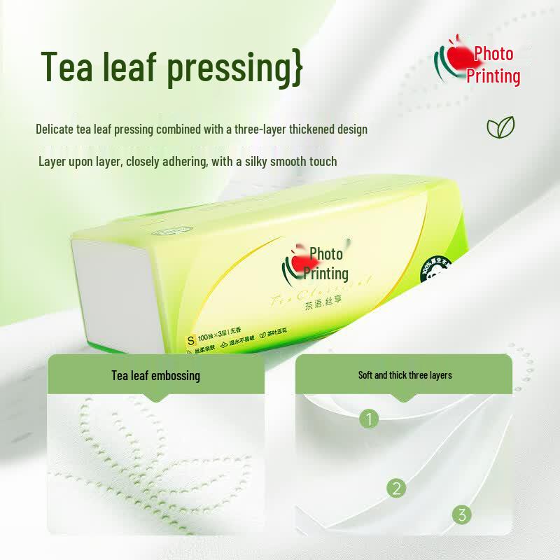 DaFei 3-Ply Soft Pack Facial Tissues