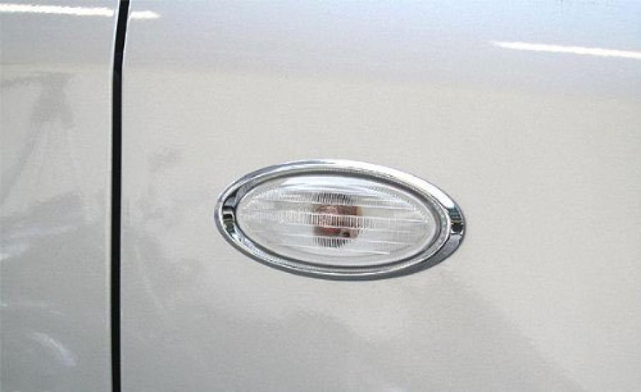 BRIGHTZ Chrome Side Marker Rings Type B for Cube Z12/NZ12 (SID-RIN-023) (Product Code 10987)