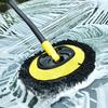 Car Cleaning Brush with Elbow Design, Retractable Handle Cleaning Brush, Bending Car Cleaning Tool for Cars RV Trucks