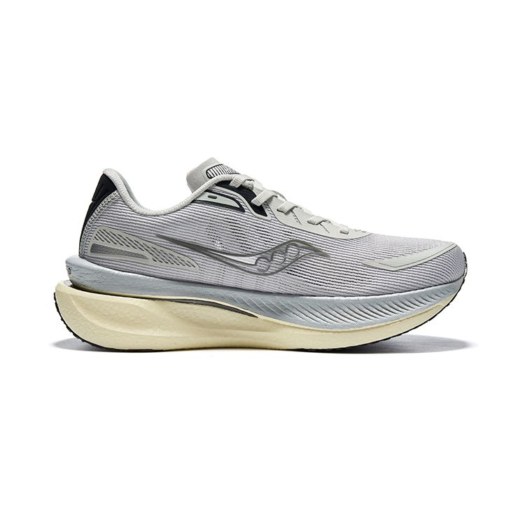 Saucony Idling Cruise Lace-Up Shock Absorbing Non-Slip Wear-Resistant Low-Top Training Running Shoes Unisex sneaker Gray S28191-9
