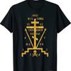 Calvary Cross of Russian Orthodox Church God Lover Unisex TShirt Short Sleeve Casual ONeck Summer T Shirt