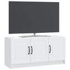White TV Cabinet 99 x 34.5 x 47 cm Particleboard