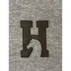 Hermes [Ausgezeichneter Zustand/Inlandsgenehmigt] H567810HA H Cheval Leder-Logo-Patch Kurzarm-T-Shirt/ Oberteile S grauGebraucht