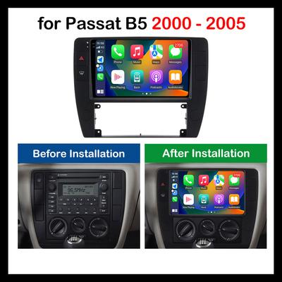 For Passat B5 2000 - 2005 Android Intelligent System Car Multimedia Radio Player GPS Navigation Auto Accessories WiFi DSP Stereo