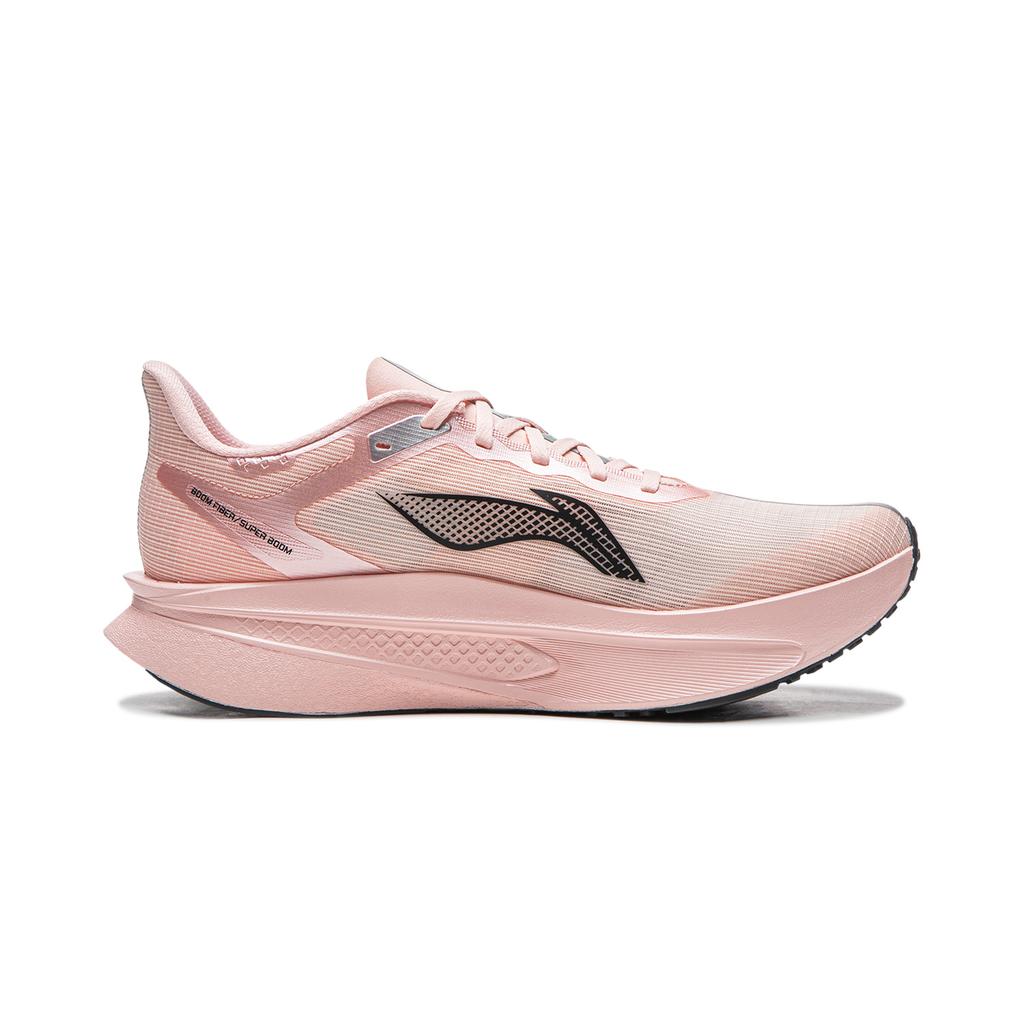 Men's Sneakers Li-Ning Feidian 6 Challenger Running Shoes Men's Low-top Rouge Pink