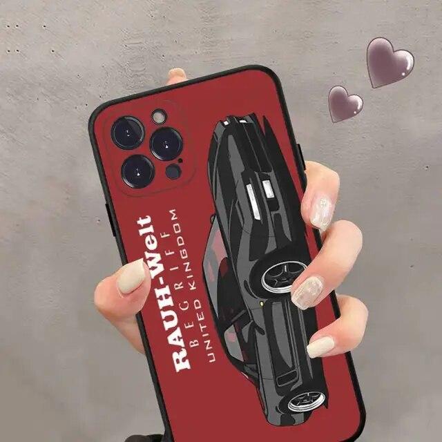 Animation Lovely Fashion Soft Phone For Iphone 6s Plus 14 XR 13 XS Max 6 Pro 11 7 Mini 8 X 12 Straight Silicone Soft TPU Silicon Case Cover