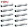 10 Stück PT100 DS18B20 Temperatursensor Edelstahlgehäuse Rohre Schutzhülle 6*50mm Hülse Sensor Schutzabdeckung