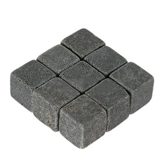 

9Pcs Wine Ice Cube Whisky Stone Drinks Cooling Cooler Bar Club Restaurant Tool чорний