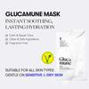 VT COSMETICS Glucamune Calming Moisture Mask (10 Sheets) – Soothing Vegan Sheet Mask for Sensitive Skin