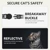 Waterproof Airtag Cat Collar, Reflective Cat Airtag Collar with Bell, Breakaway Cat collar AirTag Holder, Lightweight Kitten Collar for Apple Air