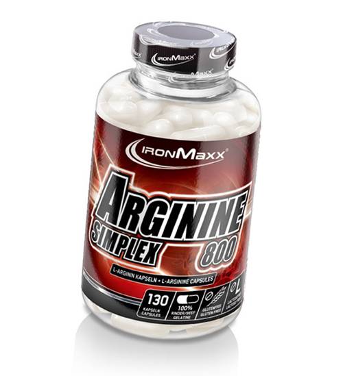 

Arginine, Arginine Simplex 800, IronMaxx 130caps (27083008) 130caps