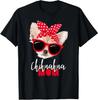 Funny Chihuahua Shirt – Dog Mom Sunglasses Dog Lover Tee T-Shirt