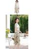 Mom's Summer Short Sleeve Dress: 2026 Slimming, Concealing Chinese Style for Middle-Aged & Elderly Women