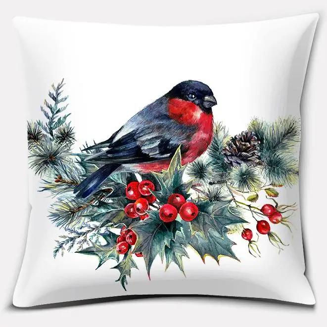 Christmas Decoration Series Pillow Gift Home Office Bedroom Sofa Car Cushion Cover
