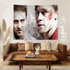 Cult Movie FFight CClub Tapestry Art Printing Japanese Wall Tapestry Anime Wall Hanging Home Decor