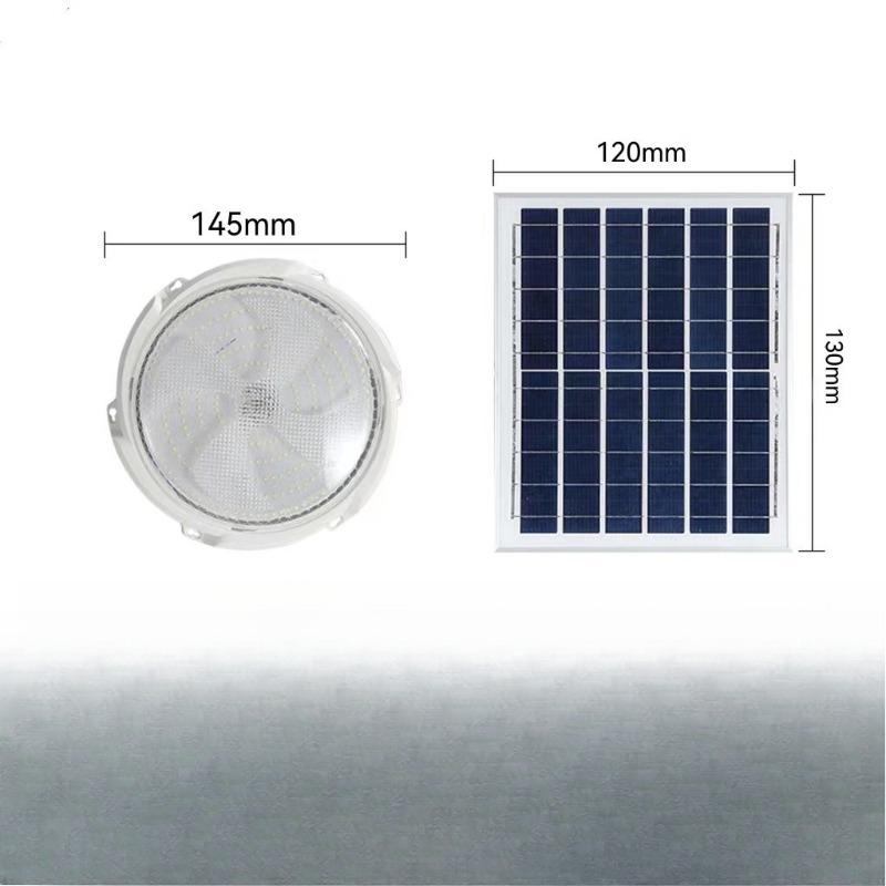 

Solar Powered Lights, Ceiling Mounted Chandeliers in Living Rooms and Corridors, Outdoor Photovoltaic Induction Remote Control Lights 50W слонова кістка