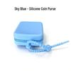 Silicone Macaron Zipper Coin and Cable Bag with Custom Logo In Various Styles