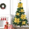 Christmas Tree Bowknot Decoration for Home Party Bows Ornament DIY Accessories