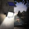 Solární reflektor LED lampa s pohybovým senzorem IP44 5W 400lm 6000K studená bílá MCE438