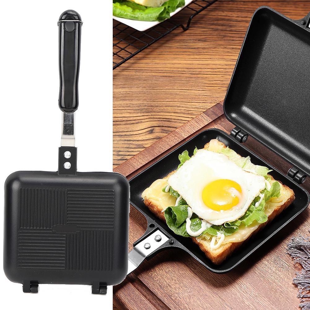 Buy Aluminium Alloy Household Sandwich Maker Double‑Sided Non‑Stick ...