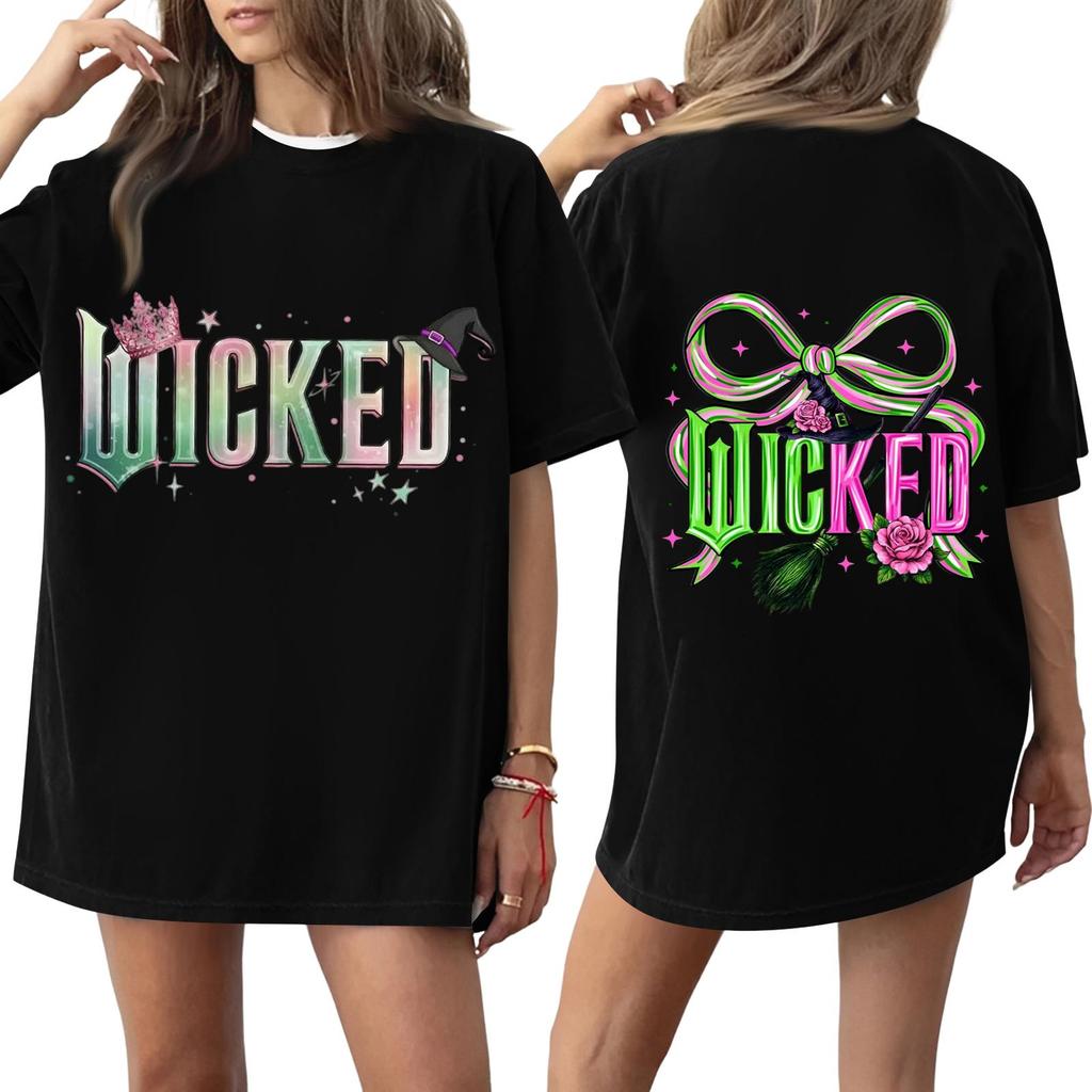 Women's Casual Fashion Round Neck Printed Short Sleeve T-Shirt Top