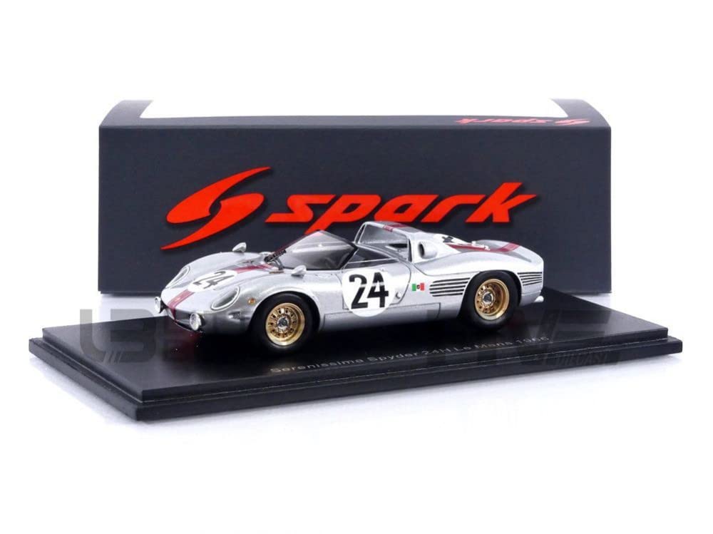 

Spark Serenissima Spider 1966 24 часа Ле-Мана 1/43 #24 Ж-К.Зауэр/Ж..Мортемар