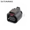 2 Sets 6-Pin Auto LSU 4.9 Wide Band Oxygen Sensor Connector Waterproof Throttle Plug 1 928 404 669 Compatible with VW 4H0973713