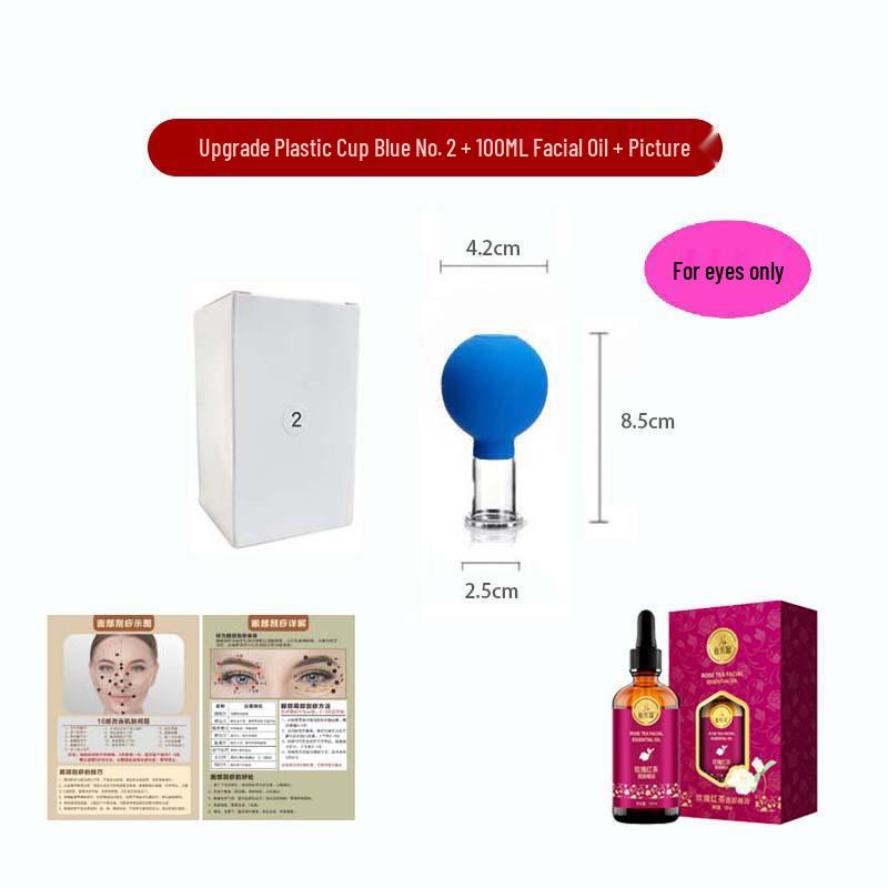 Enhanced Silicone Facial Cupping Set for Skin Lifting and Beauty
